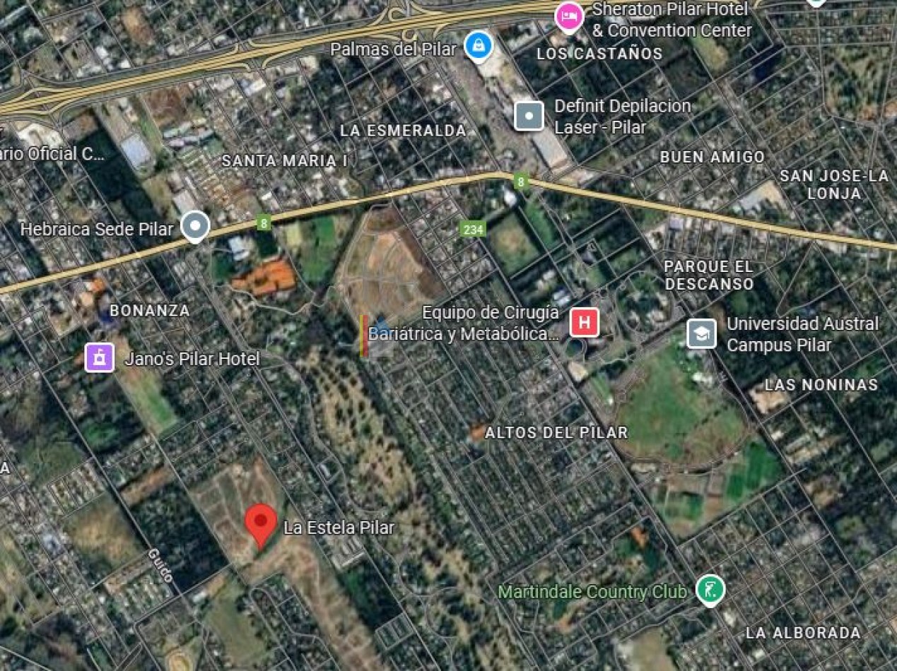 Lote en Venta La Estela Pilar, Interno 